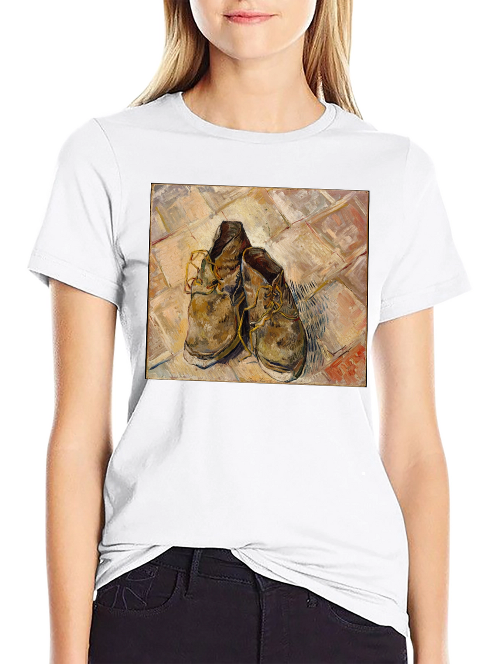 Vincent Van Goghs Shoes Graphic T-Shirt