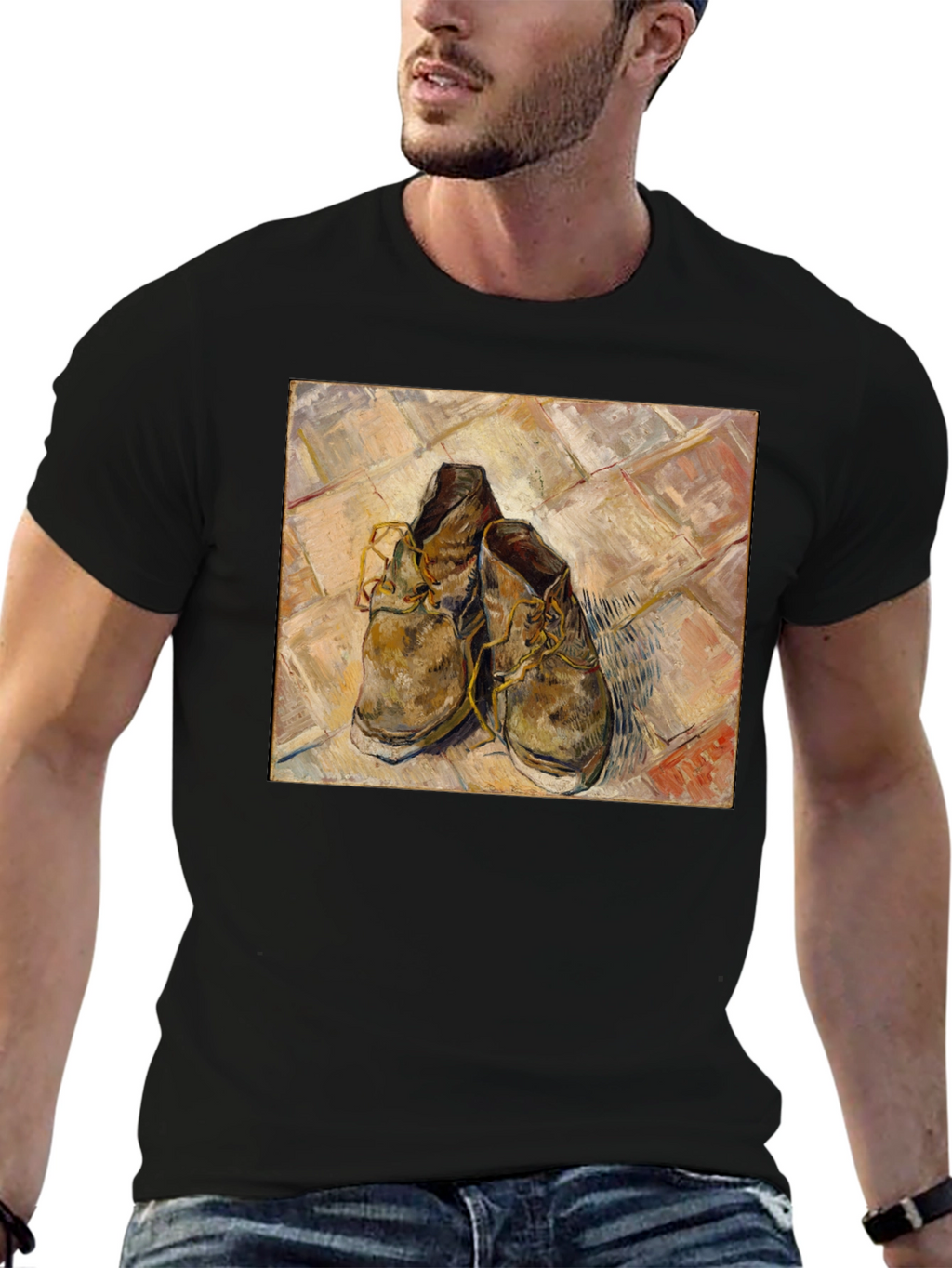 Vincent Van Goghs Shoes Graphic T-Shirt
