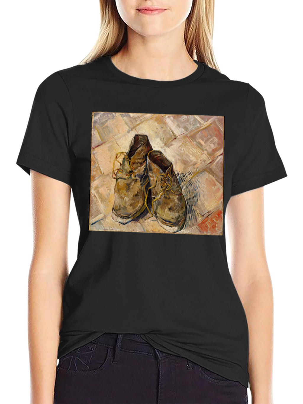 Vincent Van Goghs Shoes Graphic T-Shirt