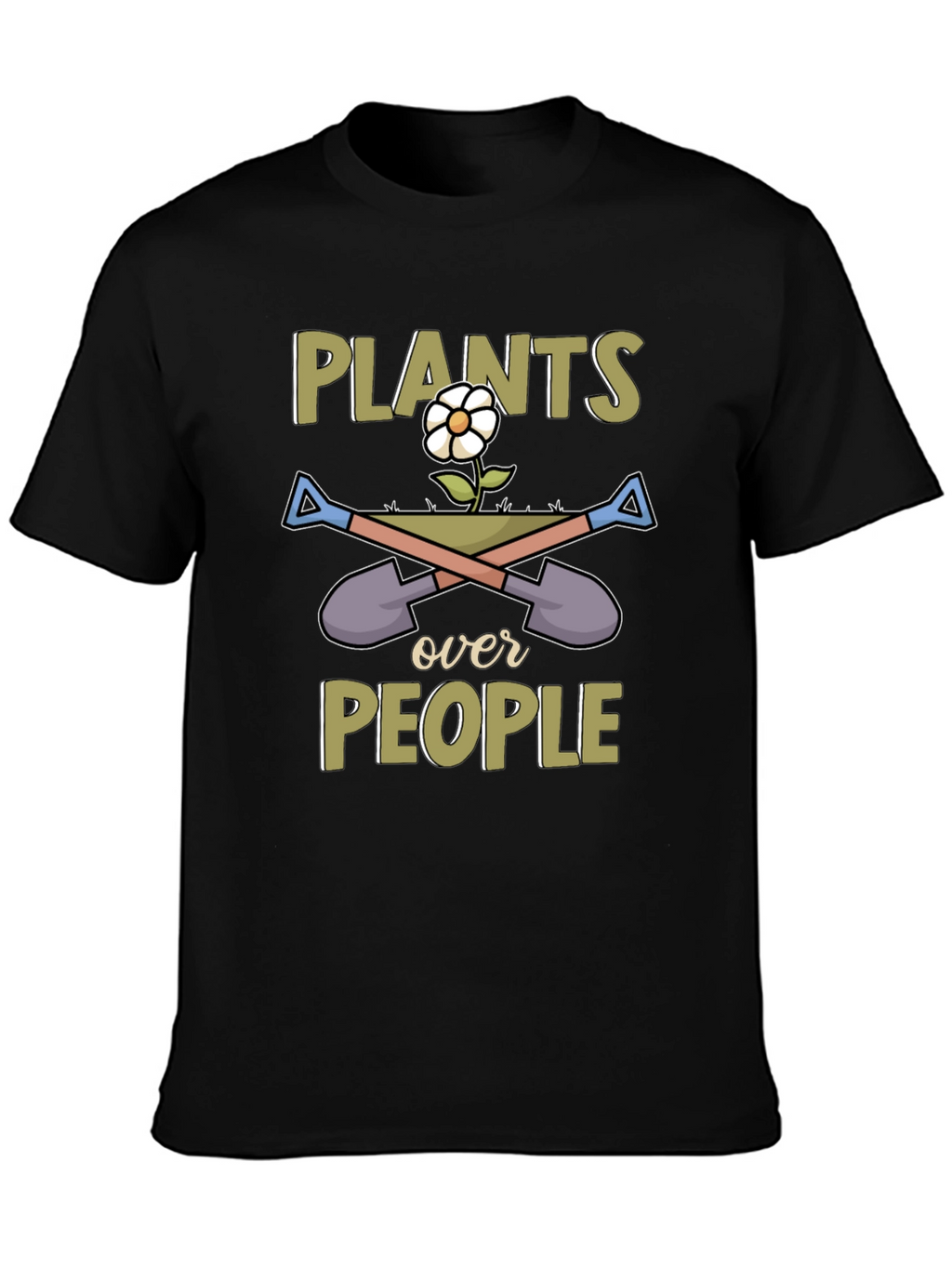 Plants Over People Graphic T-Shirt