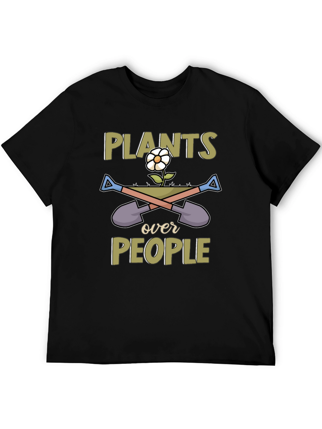 Plants Over People Graphic T-Shirt