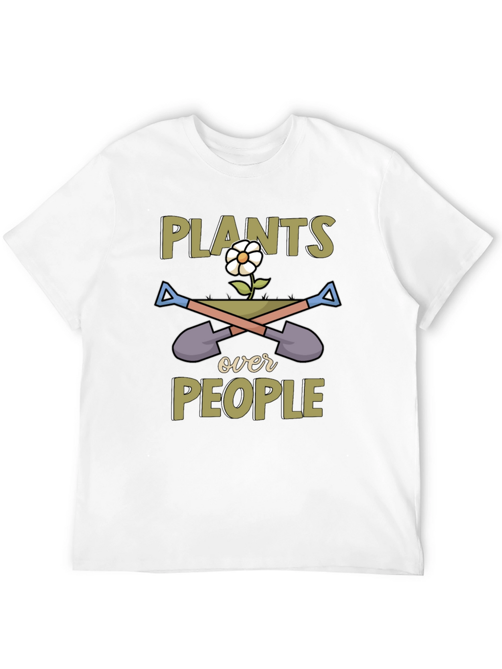 Plants Over People Graphic T-Shirt