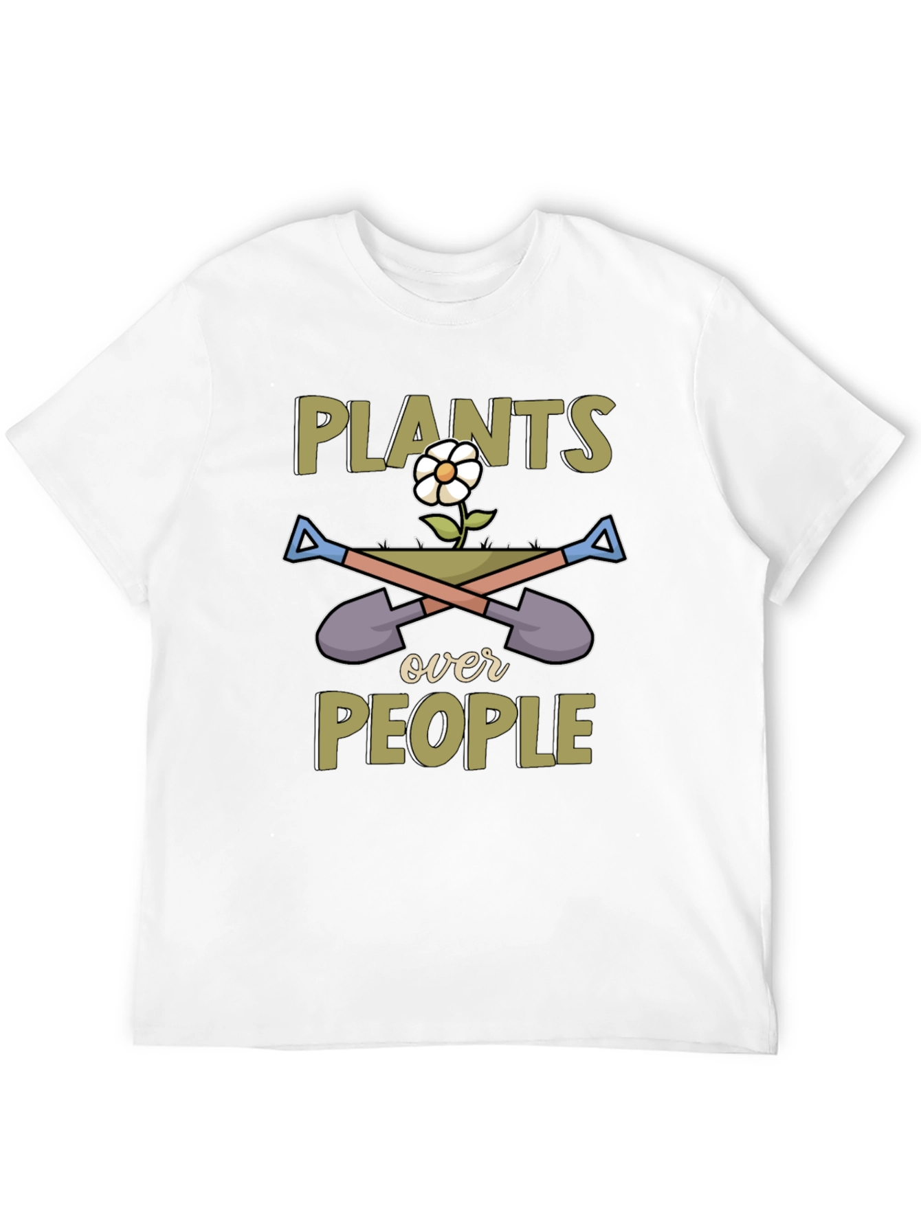 Plants Over People Graphic T-Shirt