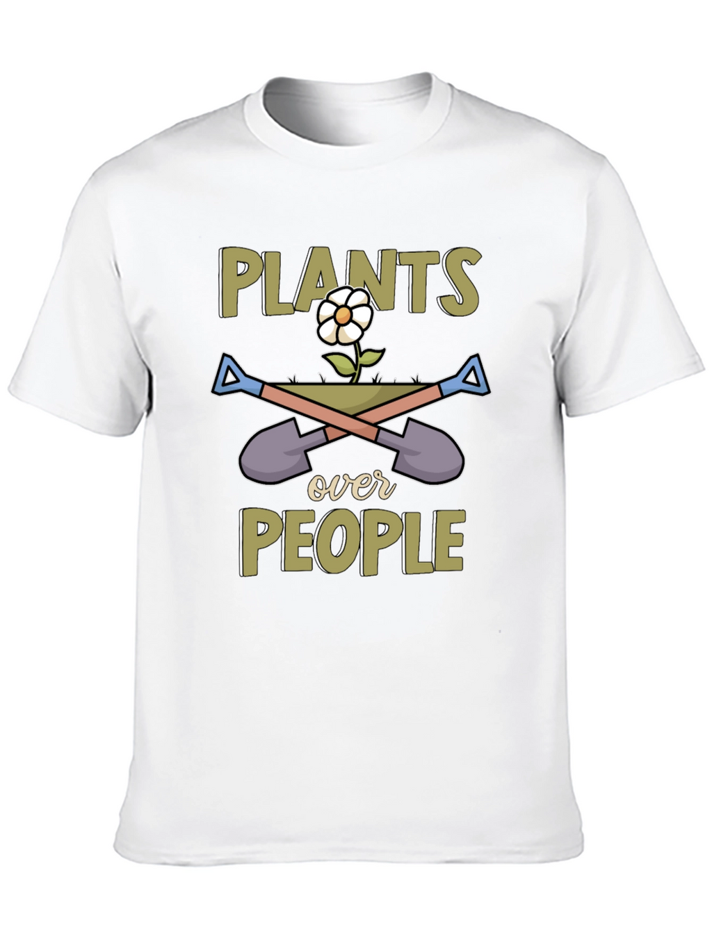 Plants Over People Graphic T-Shirt