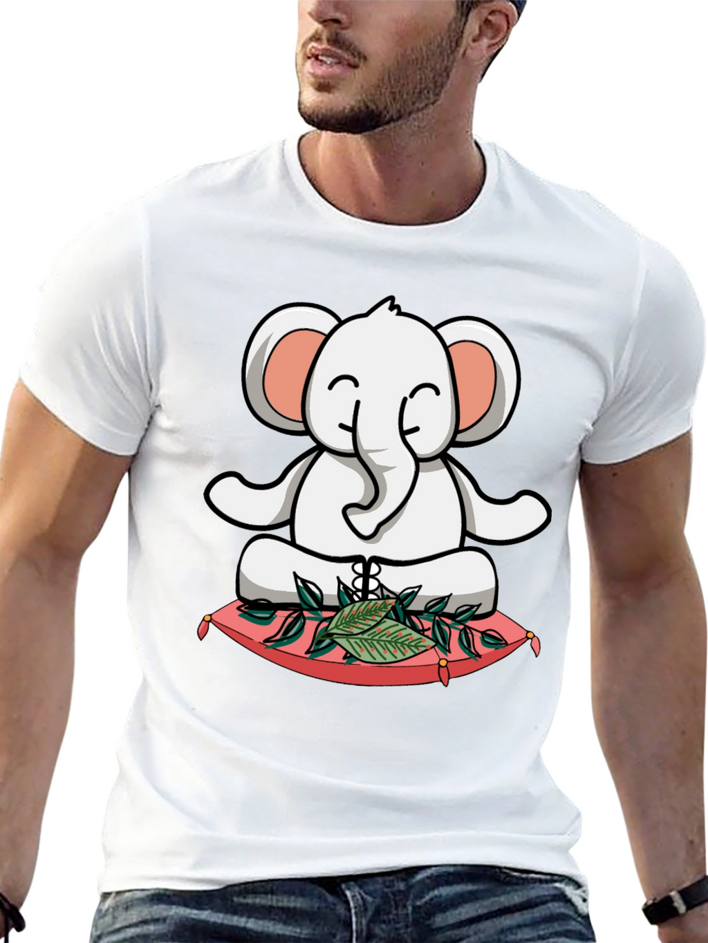 Meditating Elephant T-Shirt