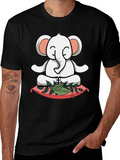 Meditating Elephant T-Shirt
