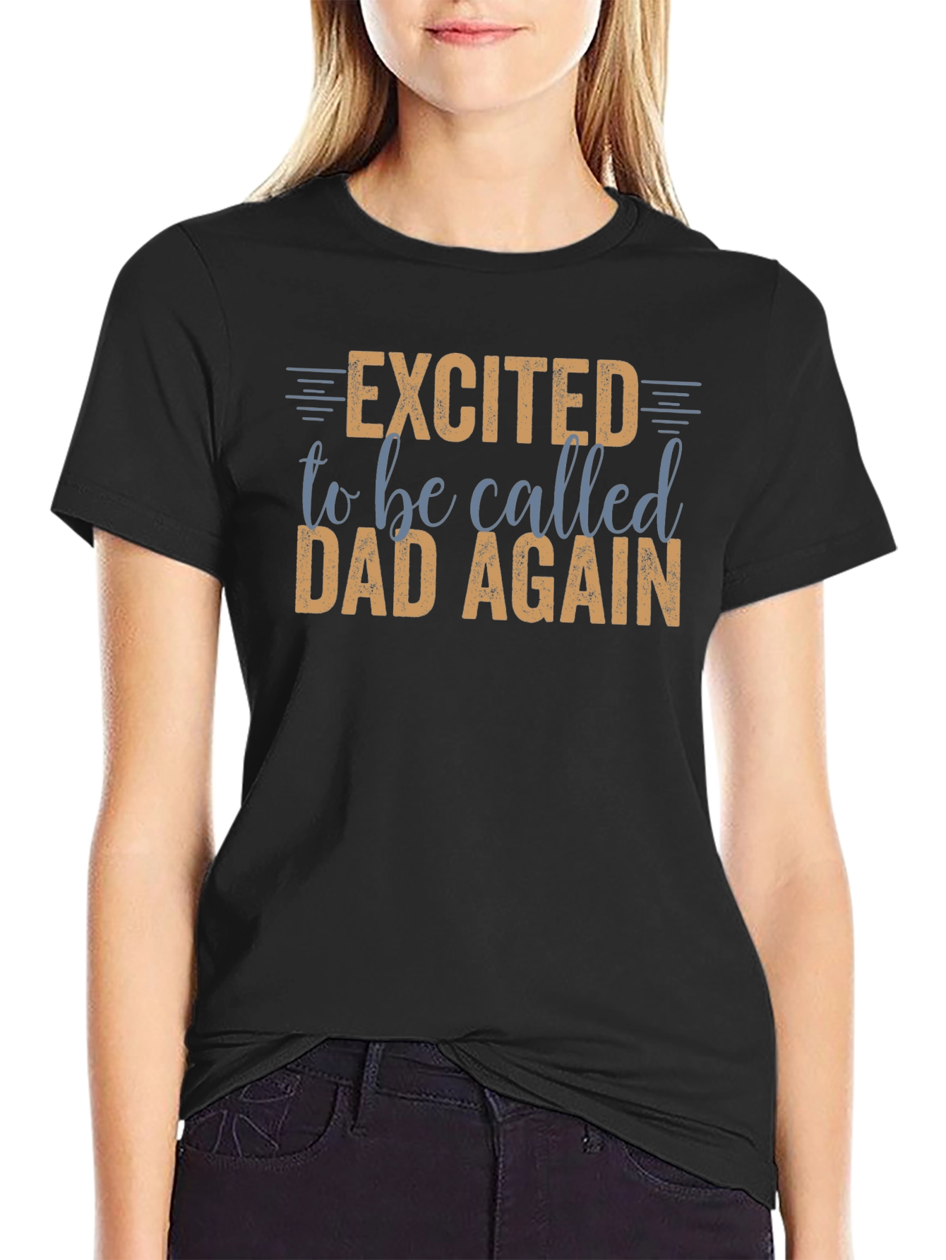 Excited to be Called Dad Again Graphic Tee