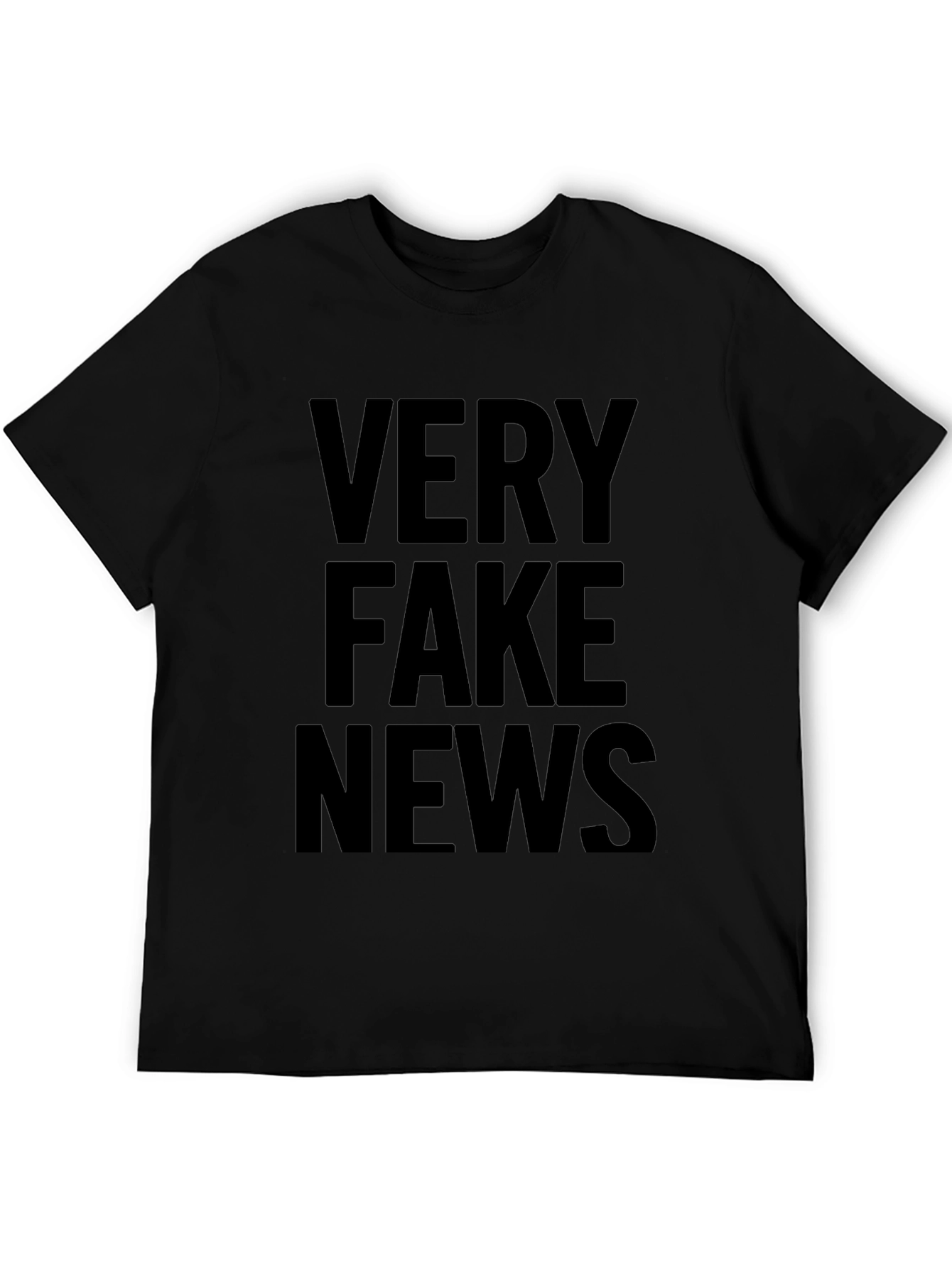 Very Fake News Graphic T-Shirt