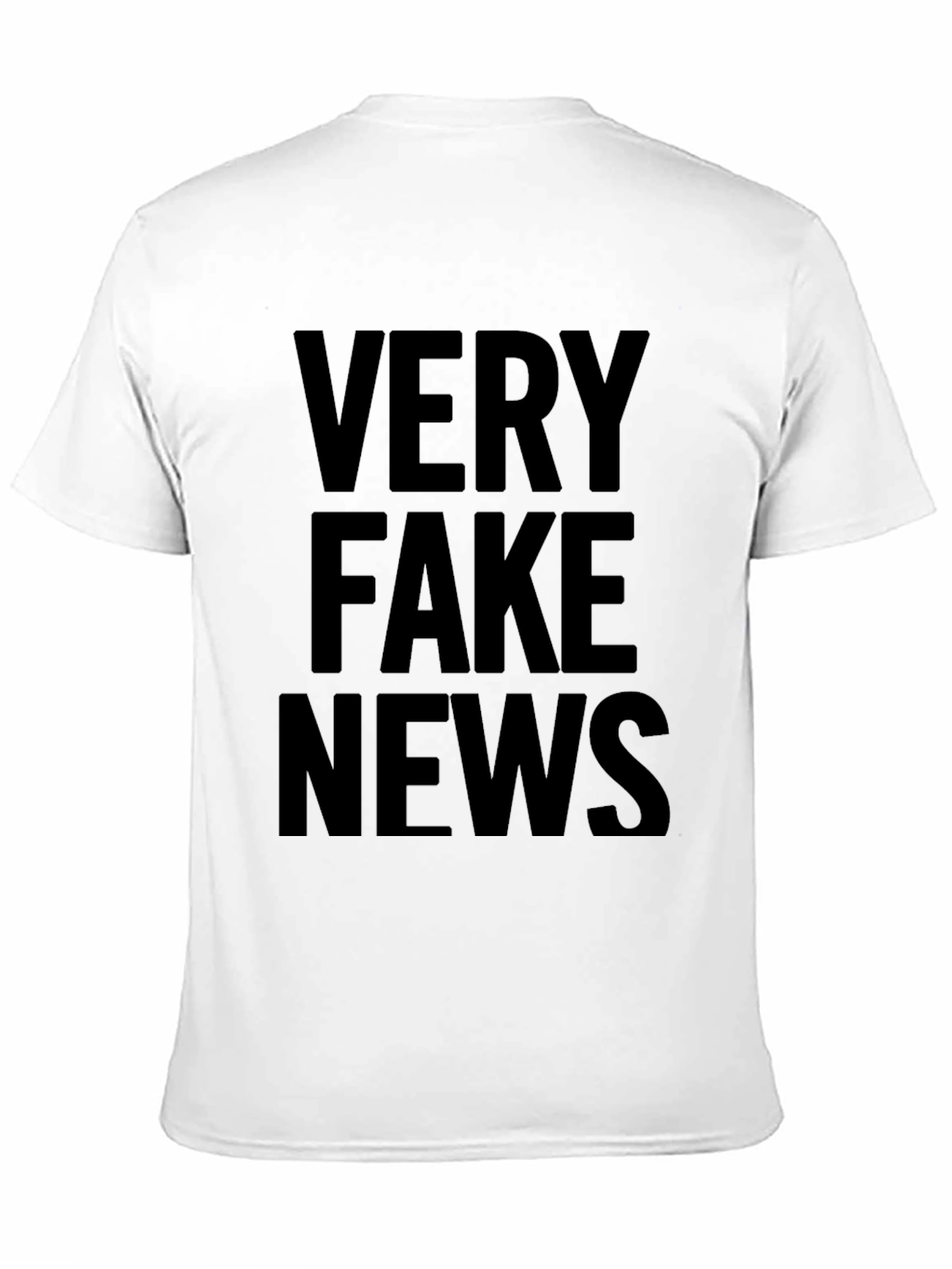Very Fake News Graphic T-Shirt