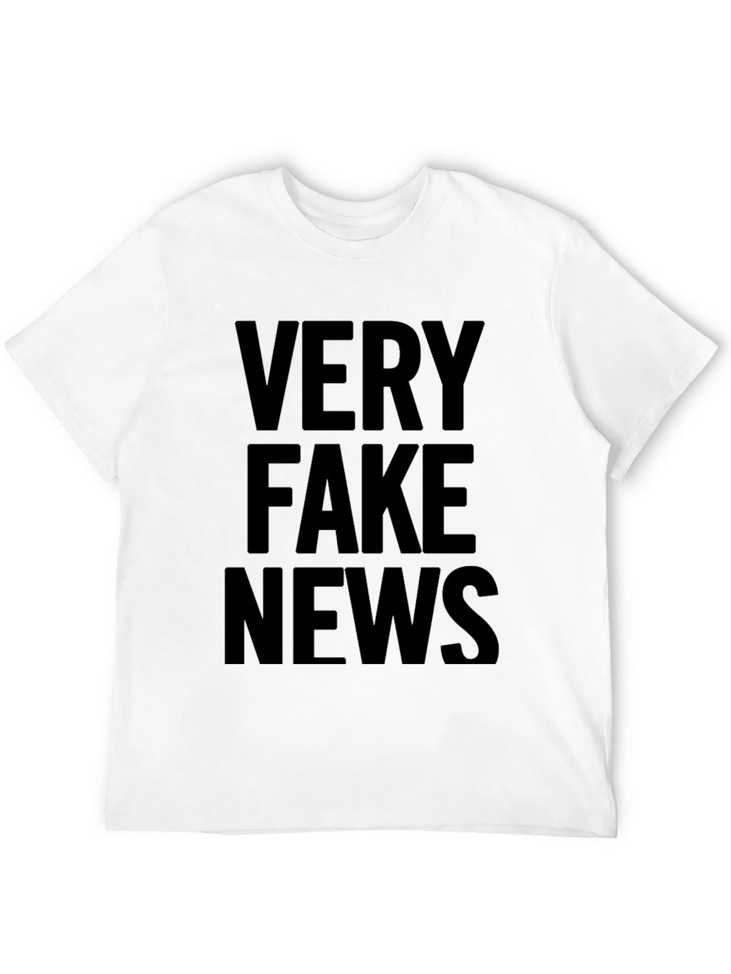 Very Fake News Graphic T-Shirt