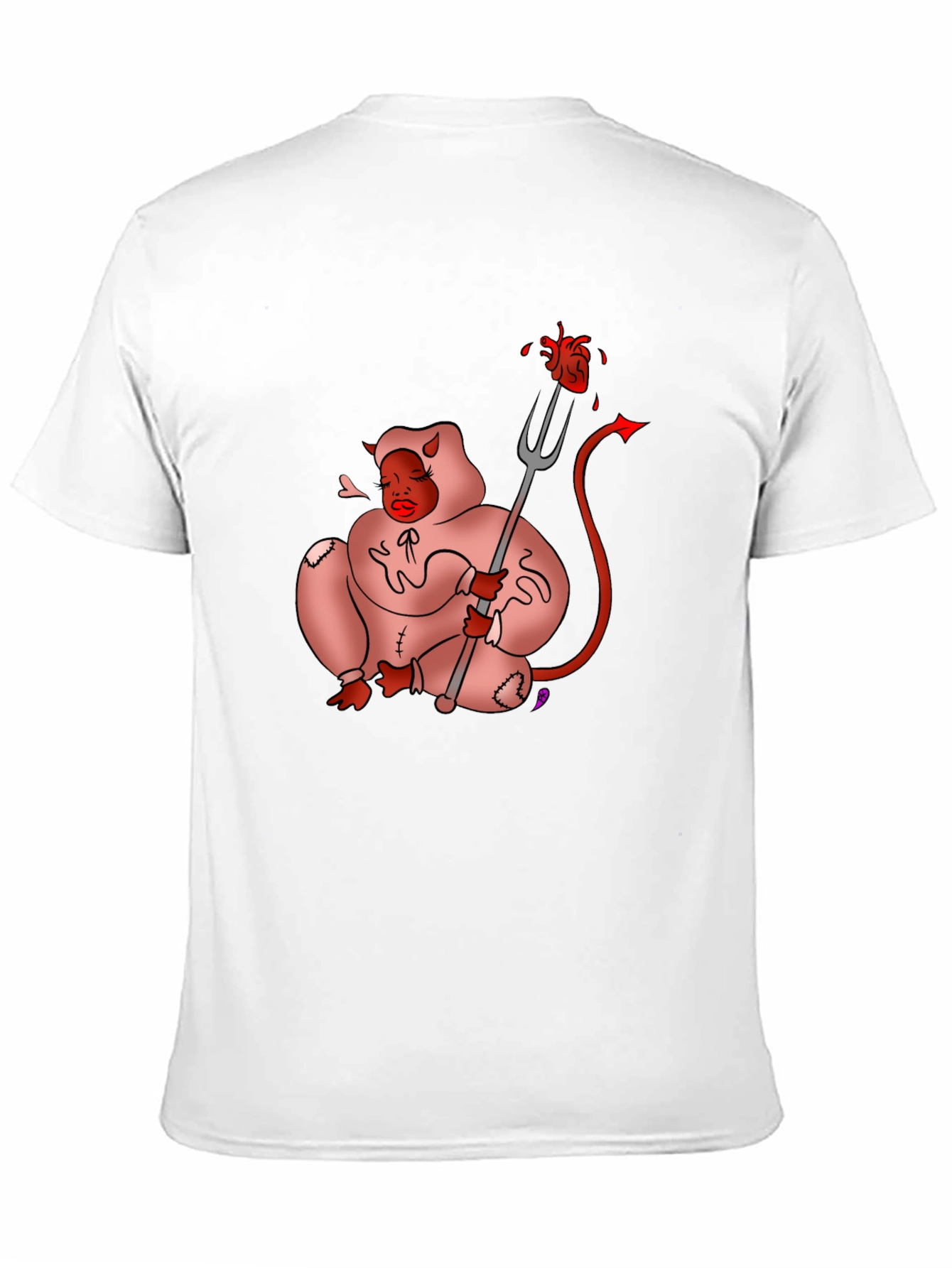 Devil Teddy Bear Graphic Tee