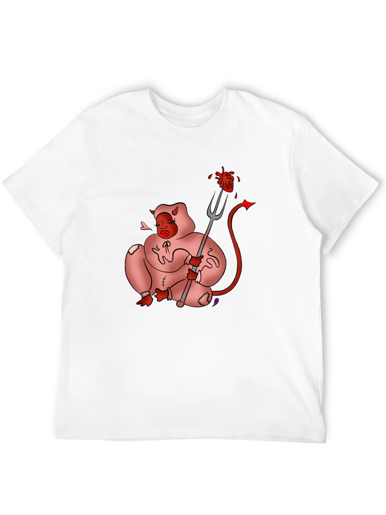 Devil Teddy Bear Graphic Tee