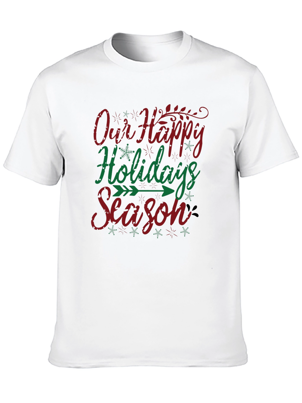 Happy Holidays Season T-Shirt Festive Holiday Apparel