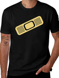 Funny Bandage Graphic T-Shirt