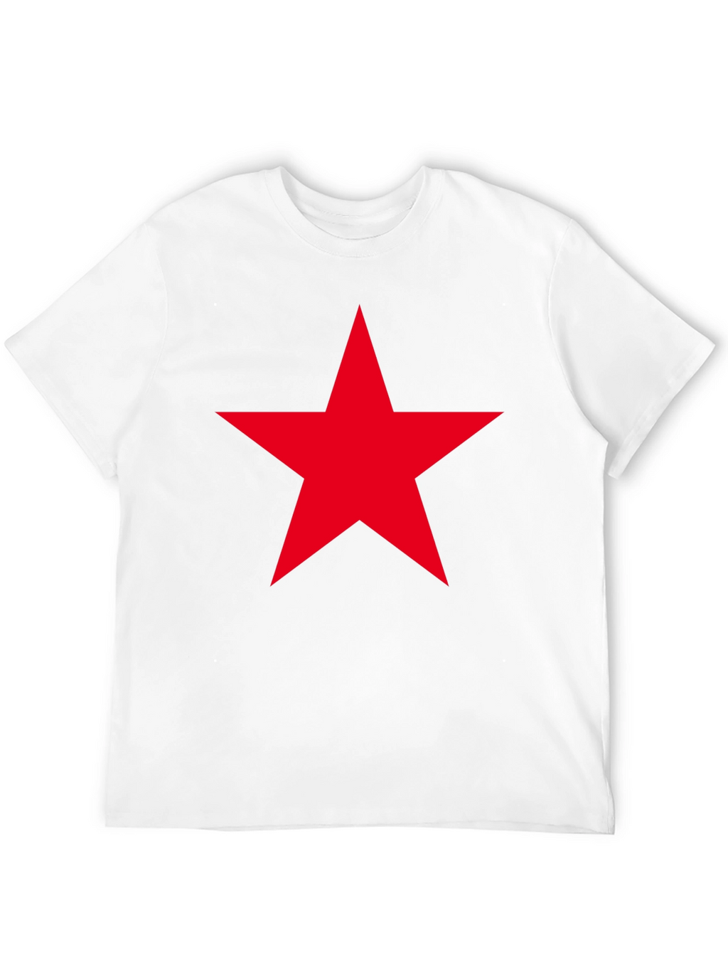 Red Star Graphic Black T-Shirt