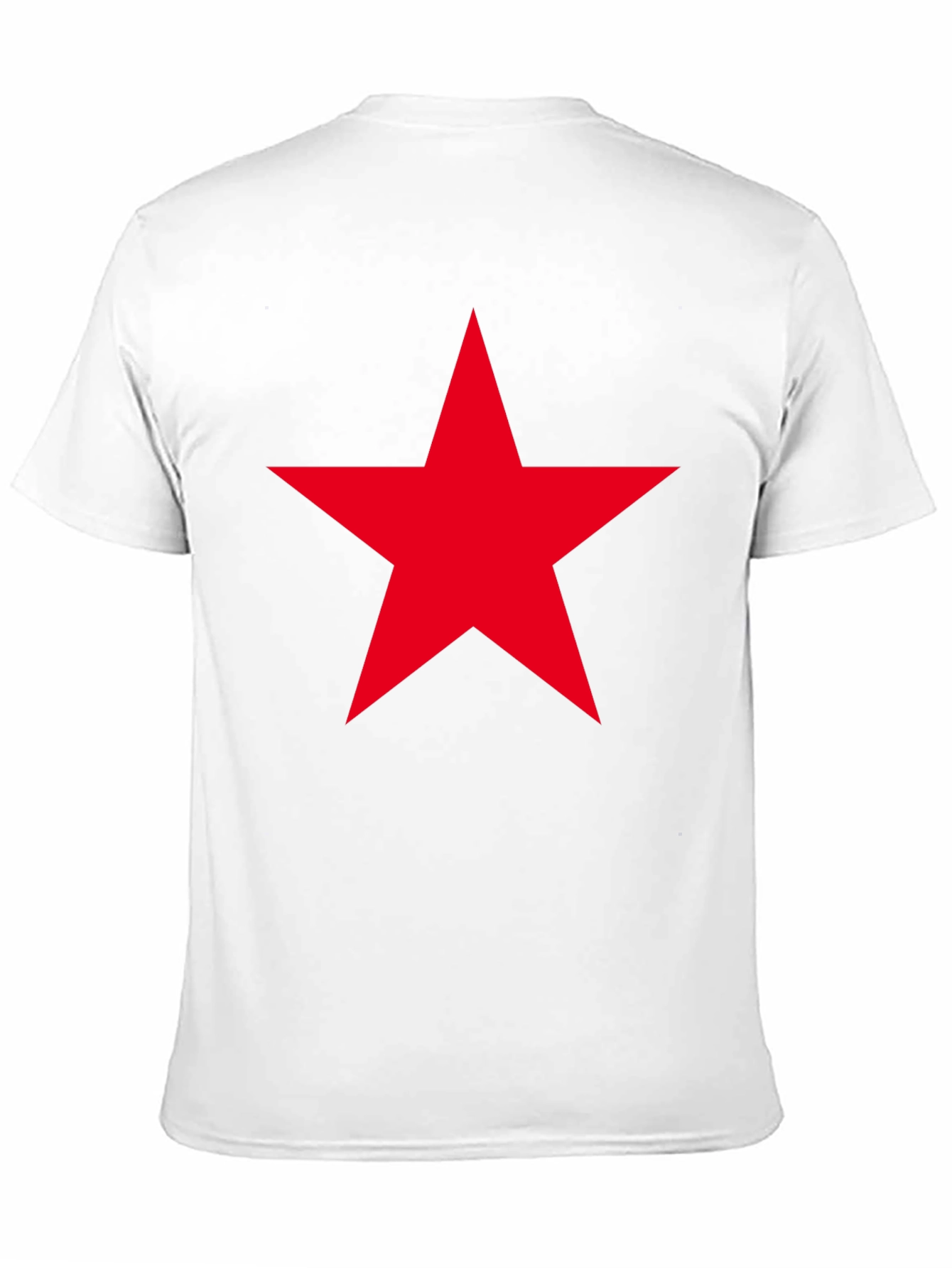 Red Star Graphic Black T-Shirt