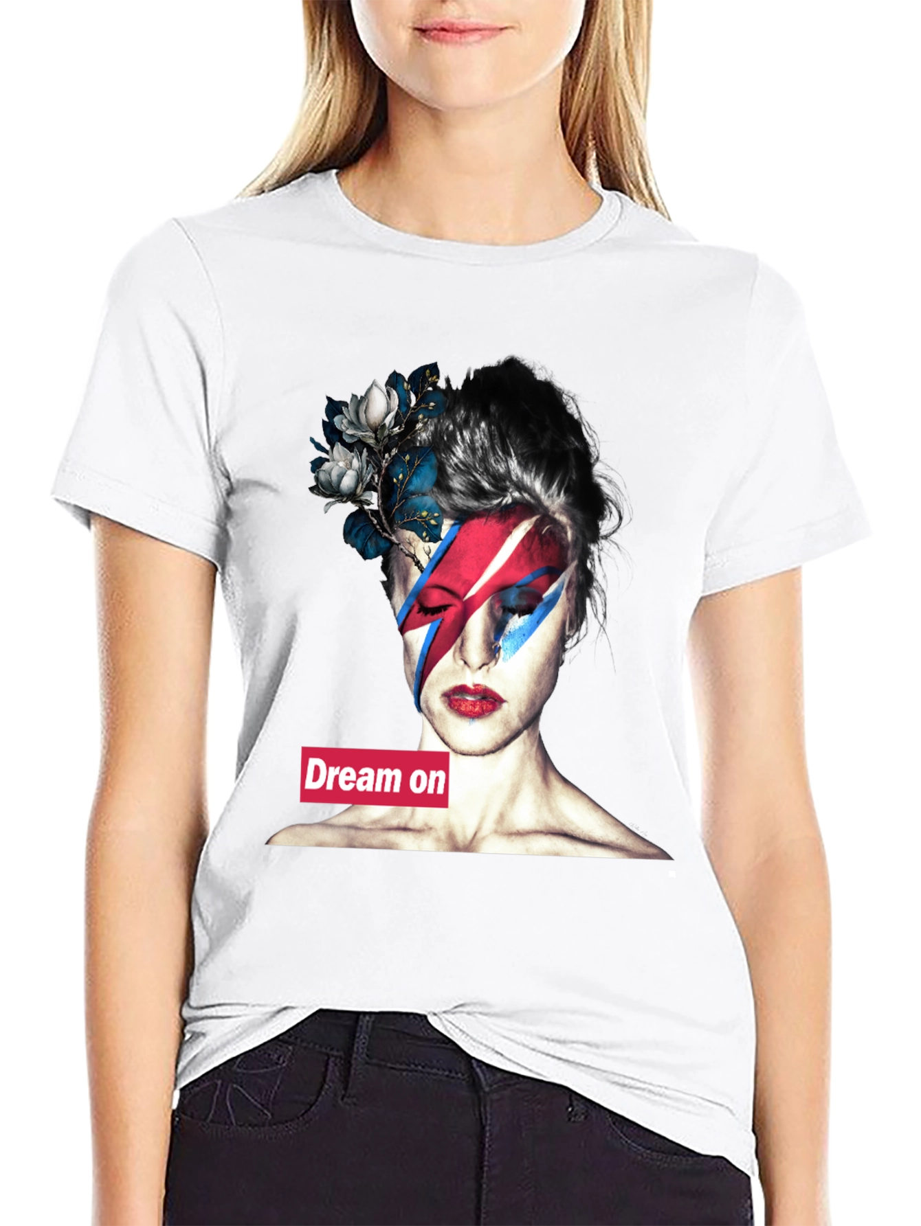 David Bowie Inspired Graphic T-Shirt