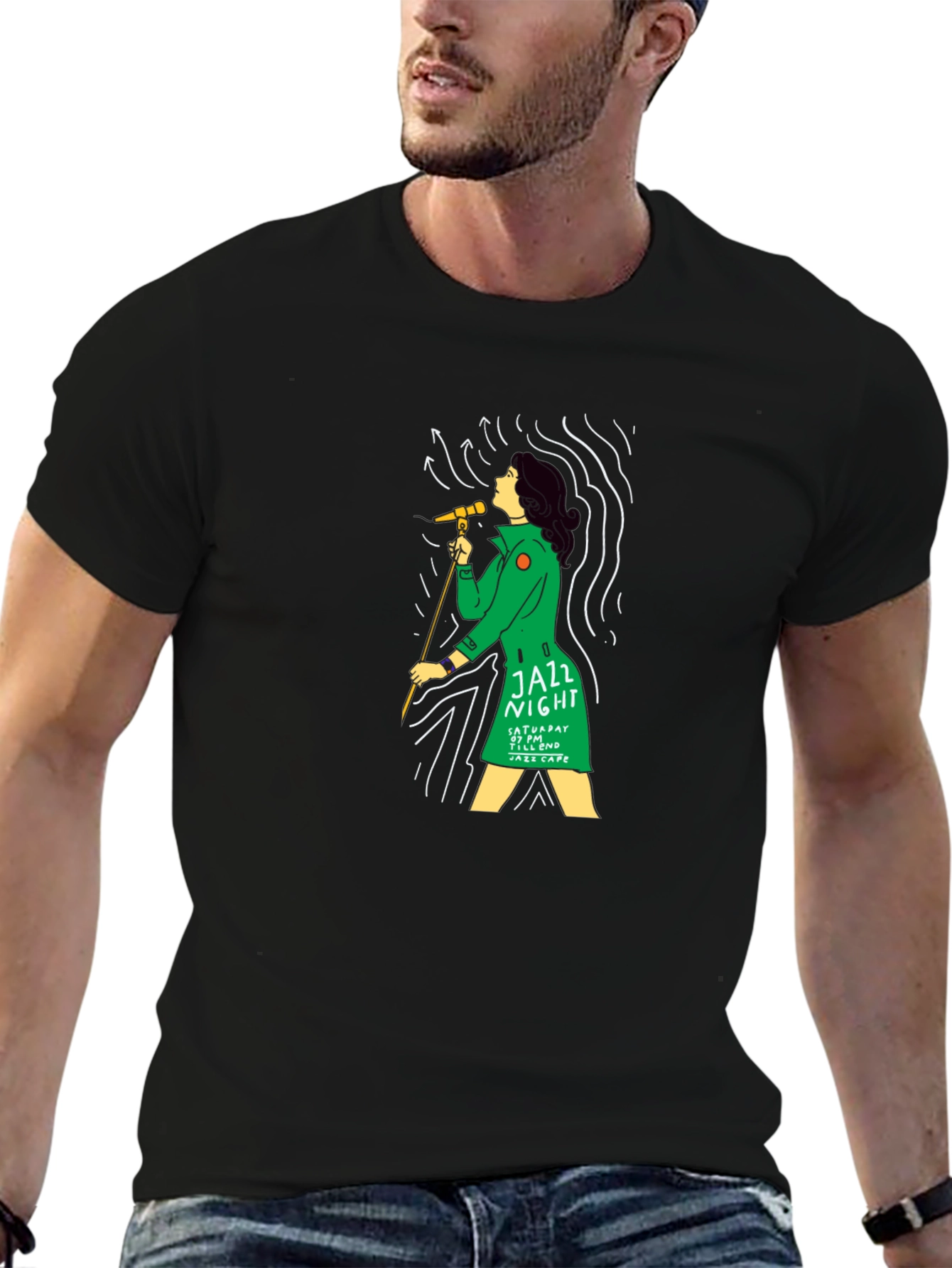 Jazz Night Graphic Tee