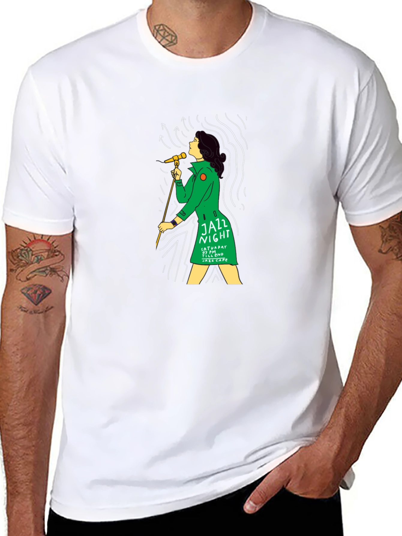 Jazz Night Graphic Tee