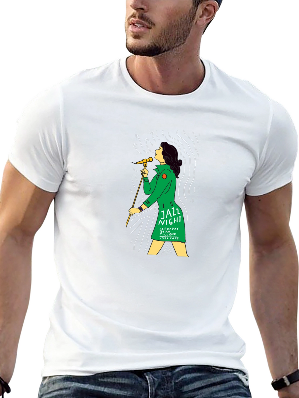 Jazz Night Graphic Tee