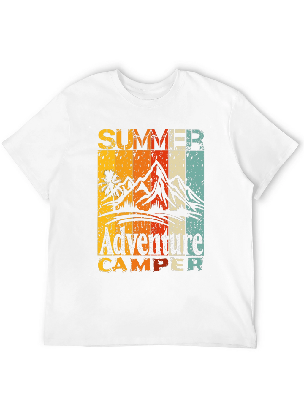 Summer Adventure Camper Graphic T-Shirt