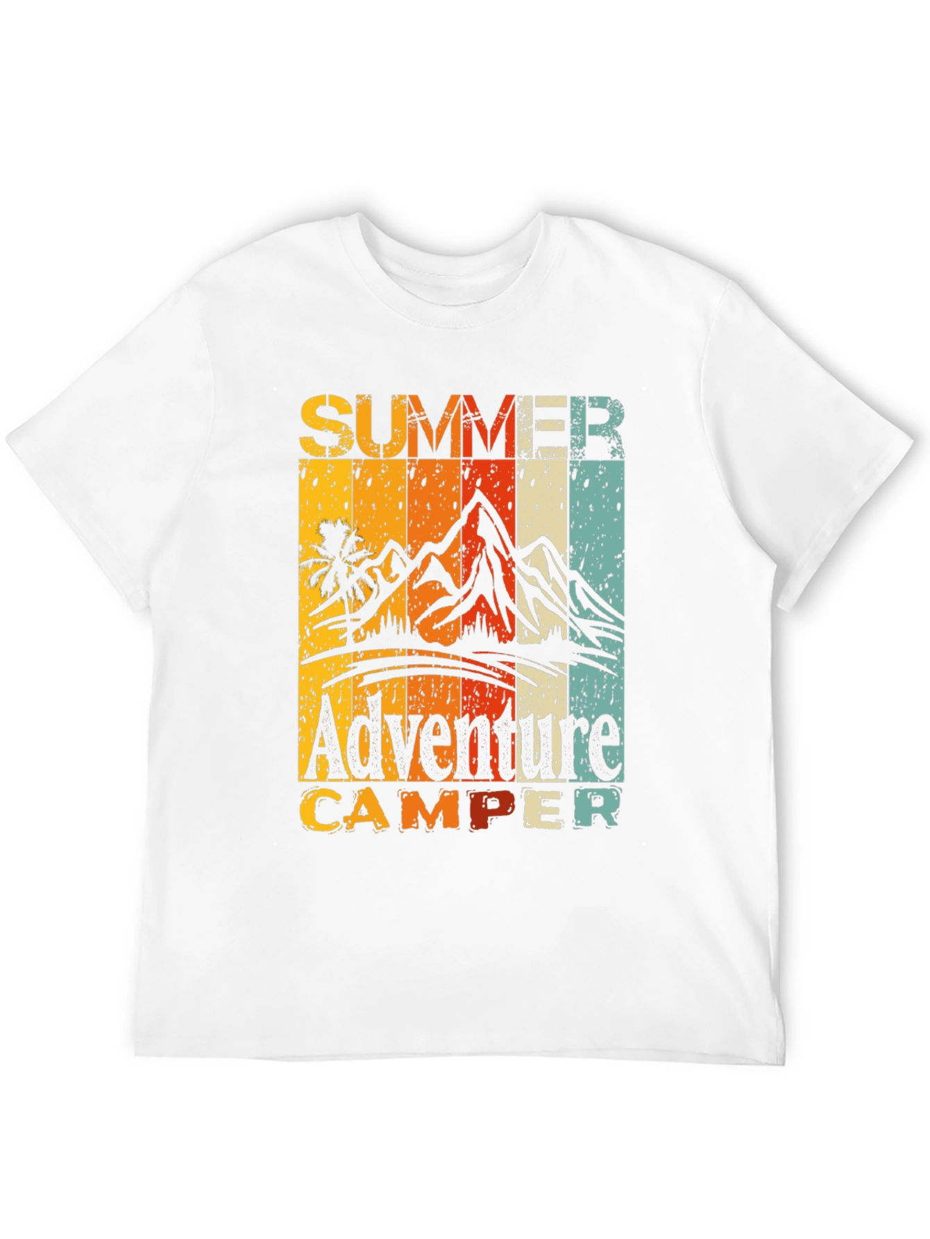 Summer Adventure Camper Graphic T-Shirt