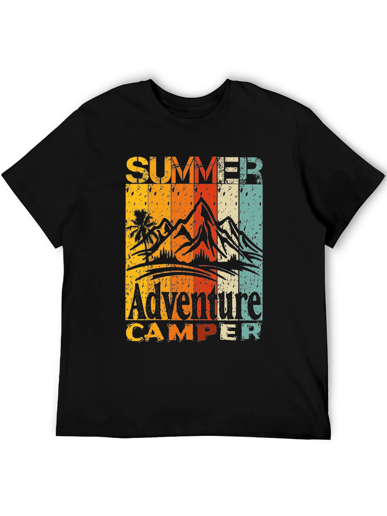 Summer Adventure Camper Graphic T-Shirt