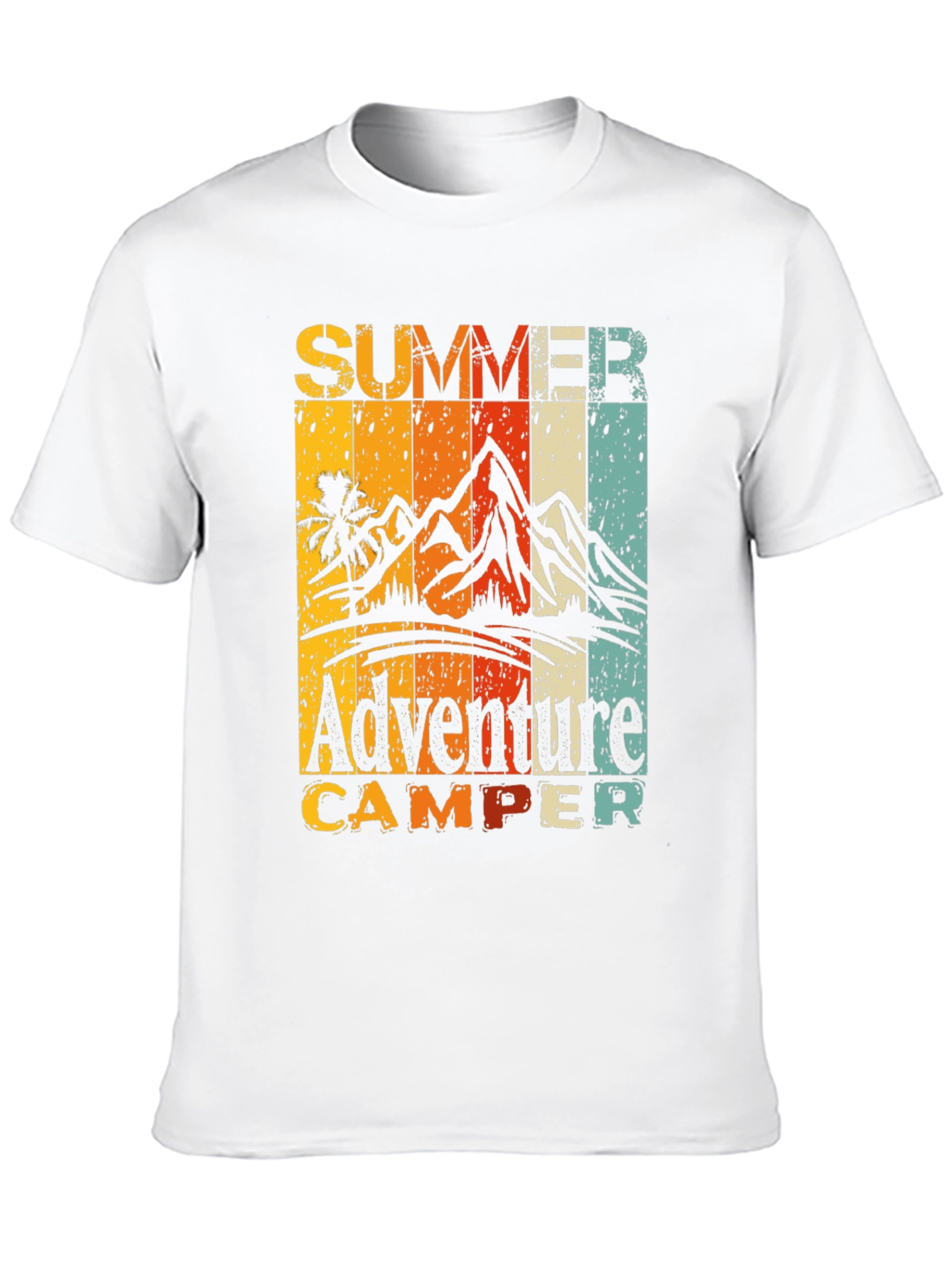 Summer Adventure Camper Graphic T-Shirt