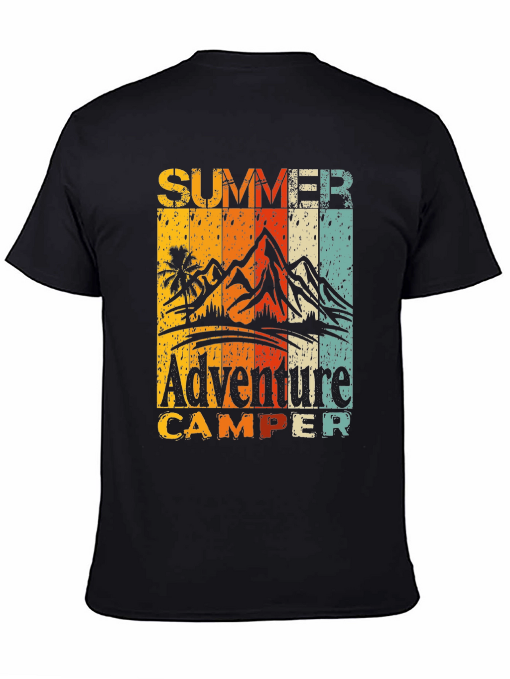 Summer Adventure Camper Graphic T-Shirt