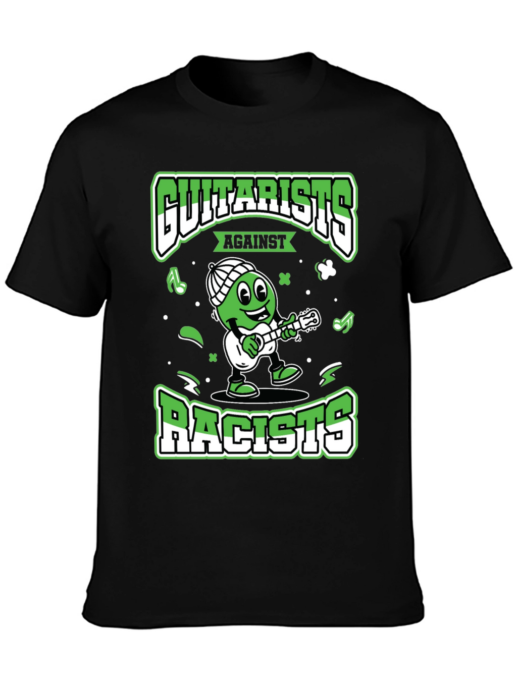 Guitarists Against Racists Graphic T-Shirt