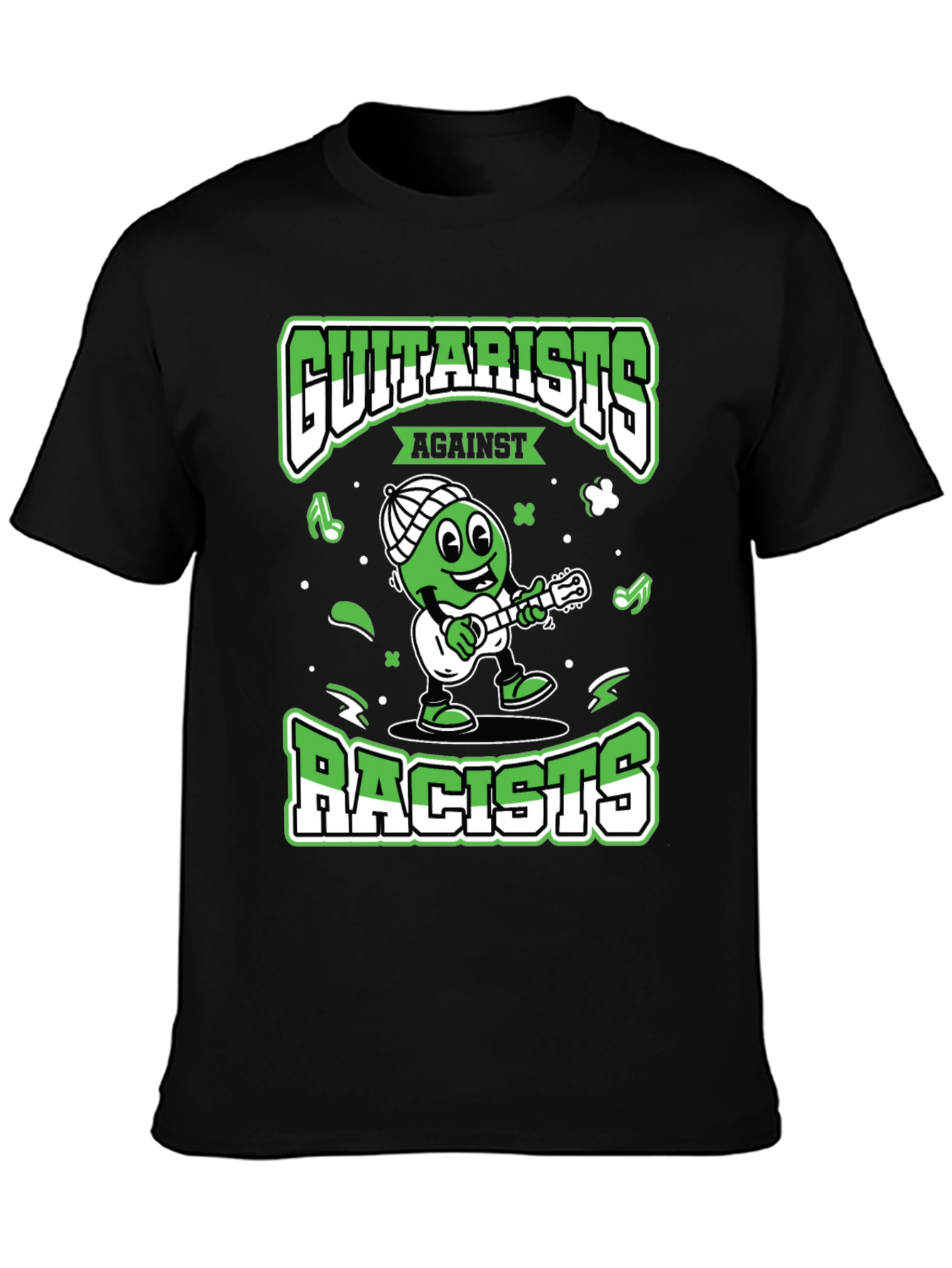 Guitarists Against Racists Graphic T-Shirt