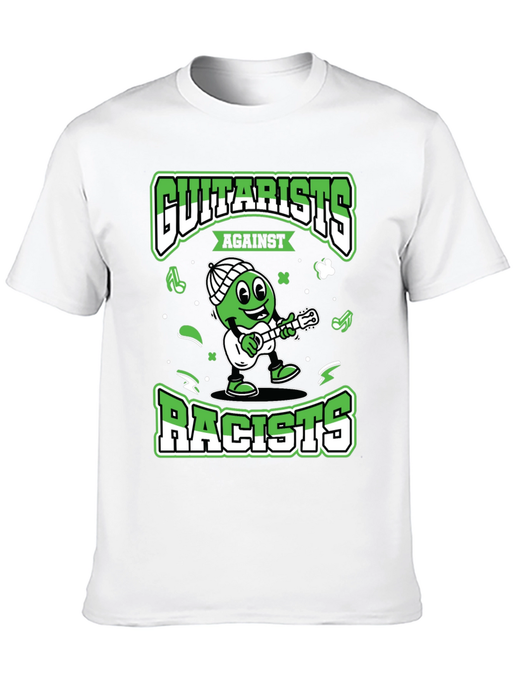 Guitarists Against Racists Graphic T-Shirt