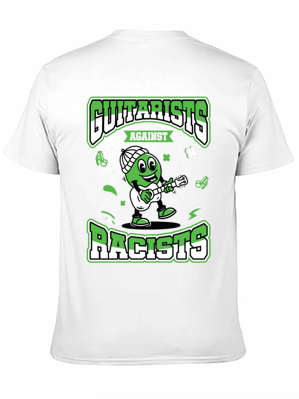 Guitarists Against Racists Graphic T-Shirt