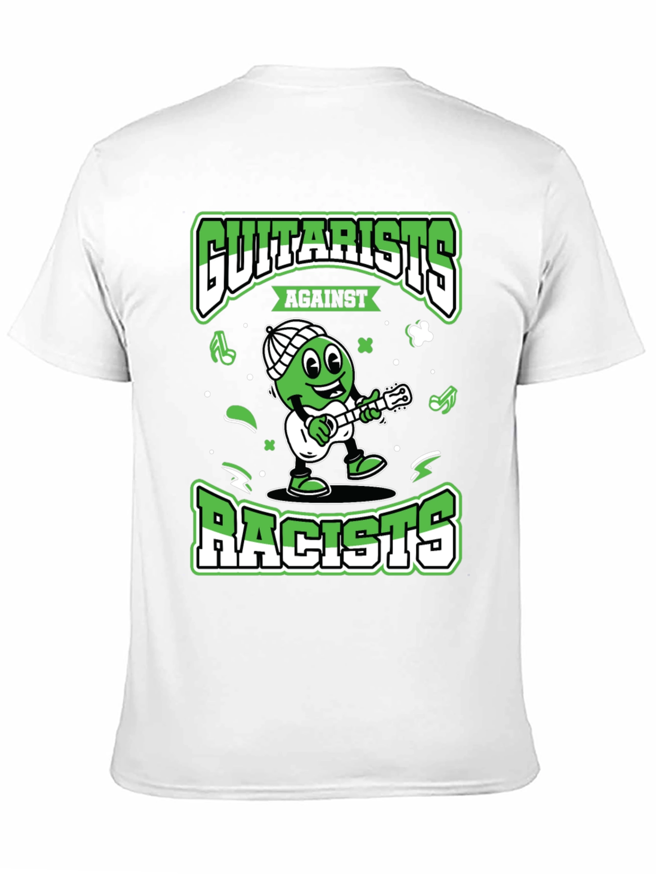 Guitarists Against Racists Graphic T-Shirt