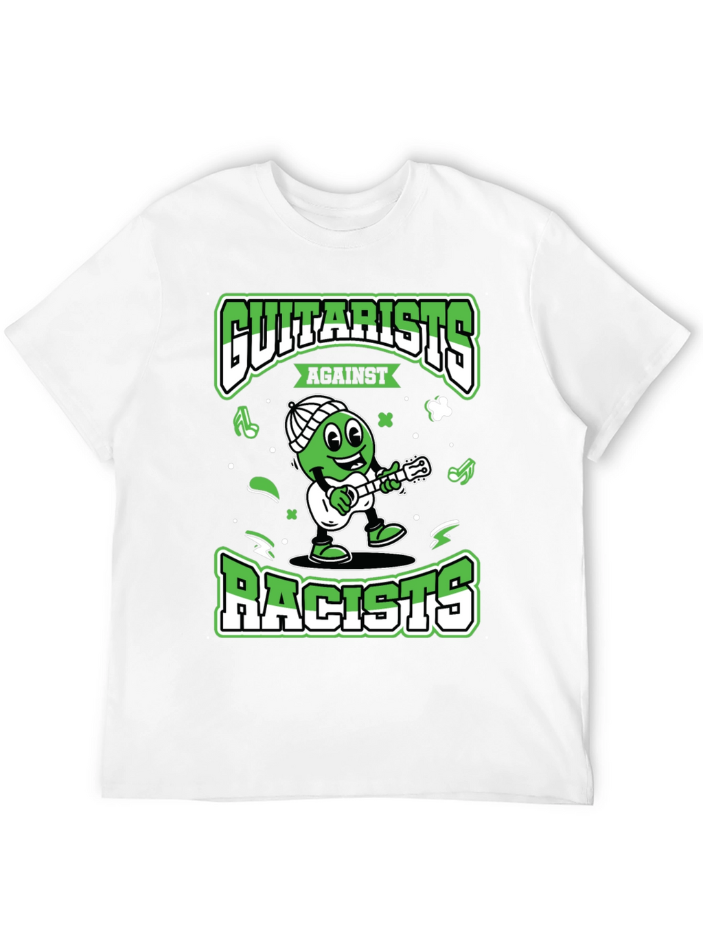 Guitarists Against Racists Graphic T-Shirt