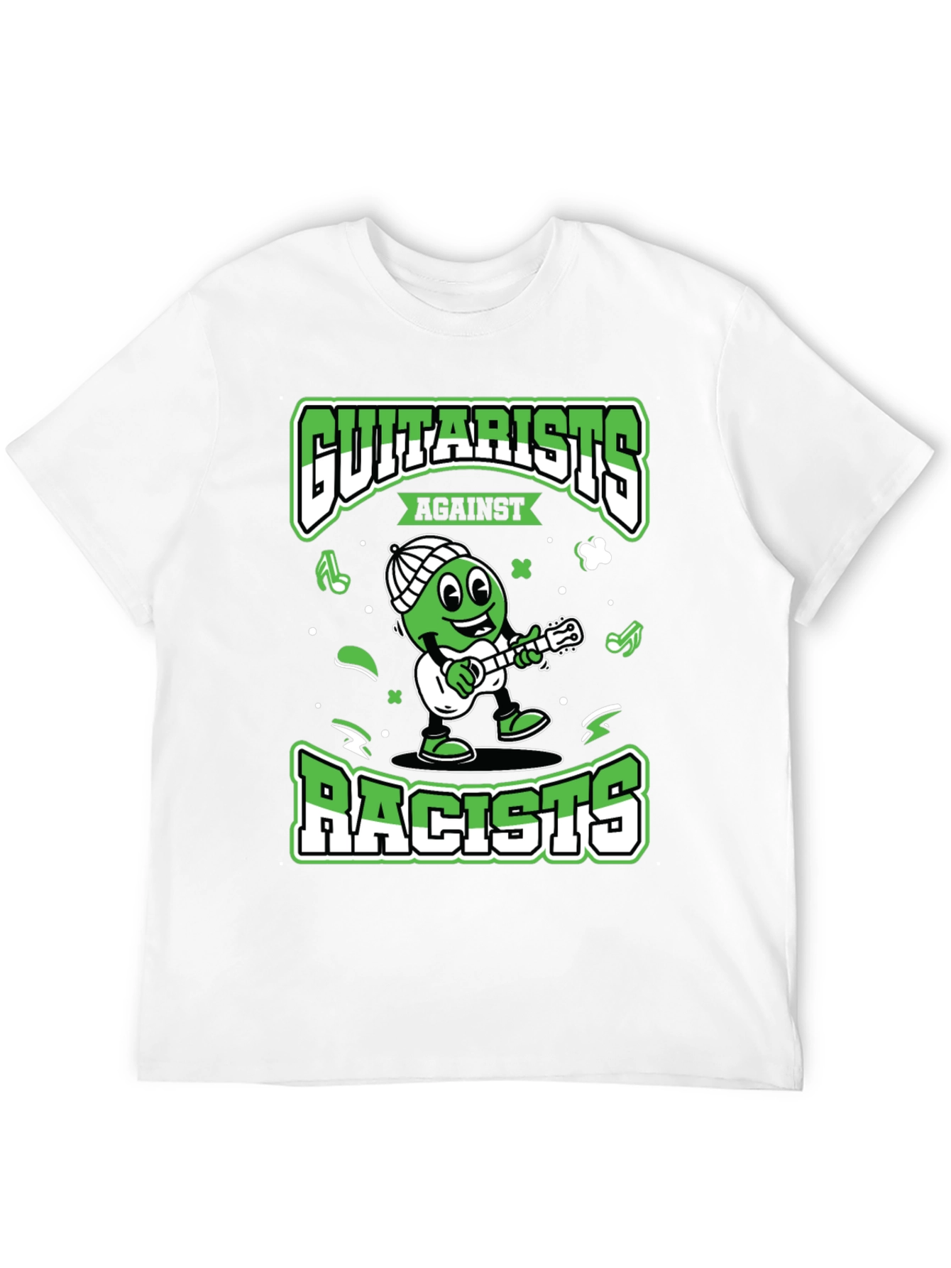 Guitarists Against Racists Graphic T-Shirt