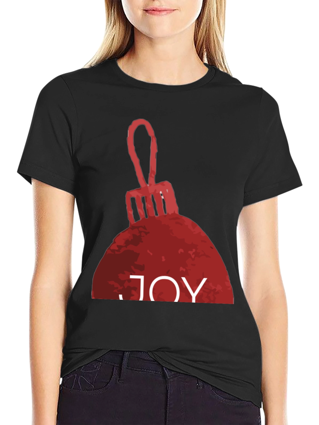 Holiday JOY Ornament Graphic Tee