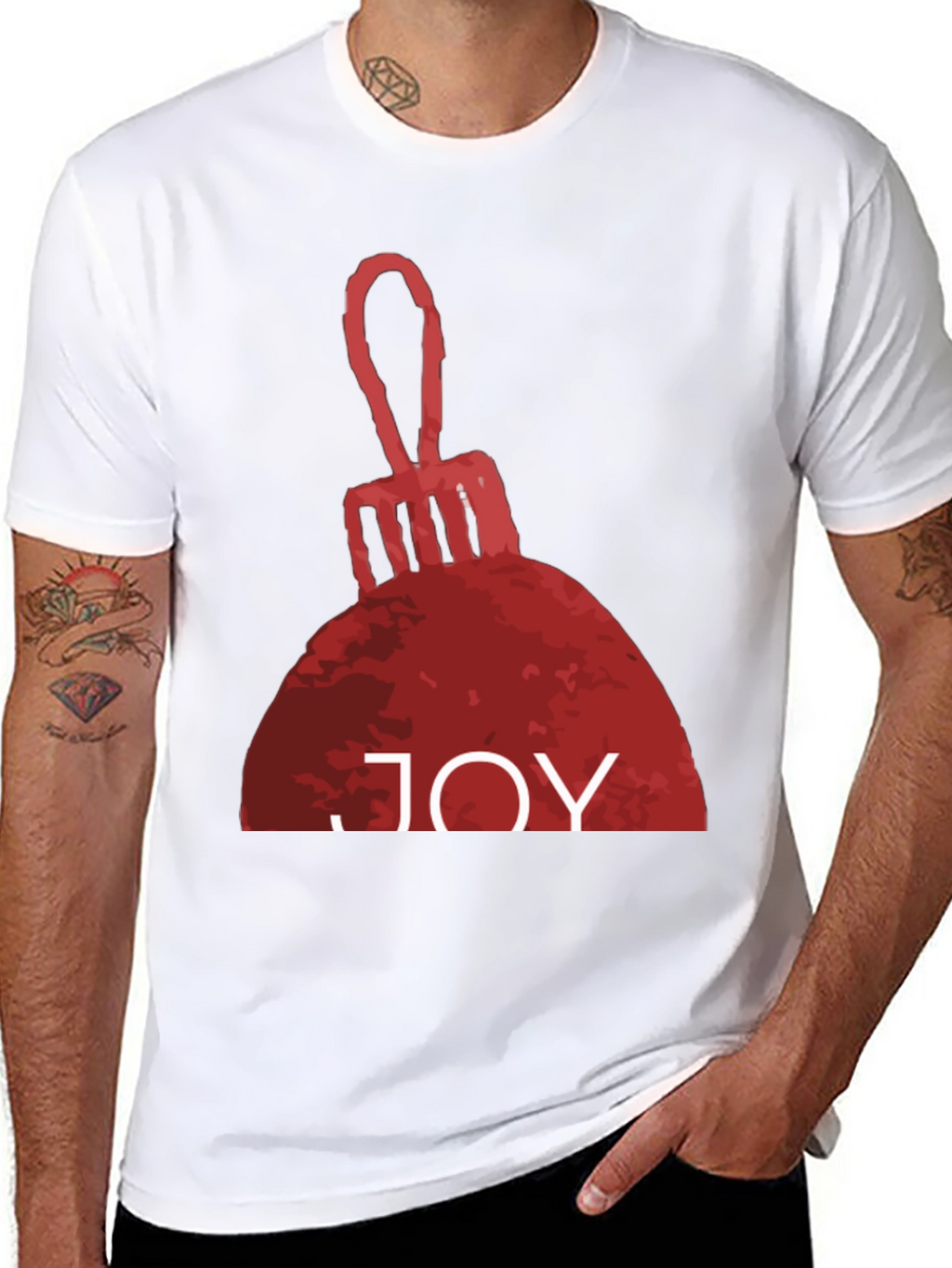 Holiday JOY Ornament Graphic Tee