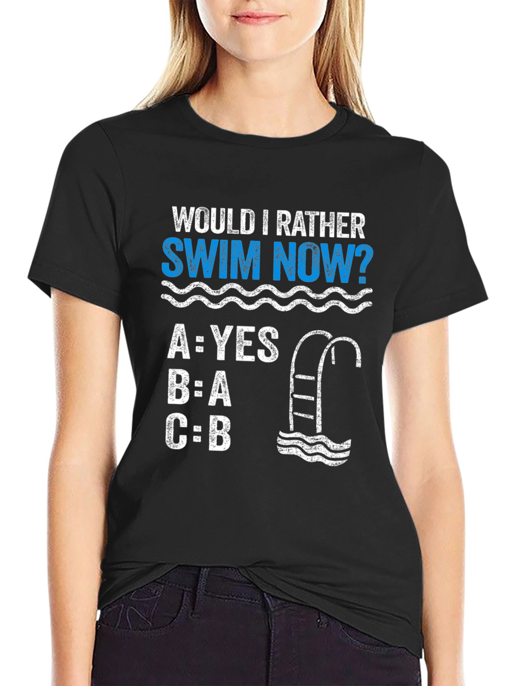 Would I Rather Swim Now? T-Shirt