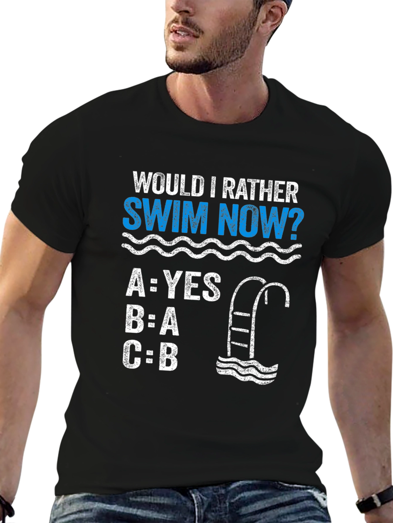 Would I Rather Swim Now? T-Shirt