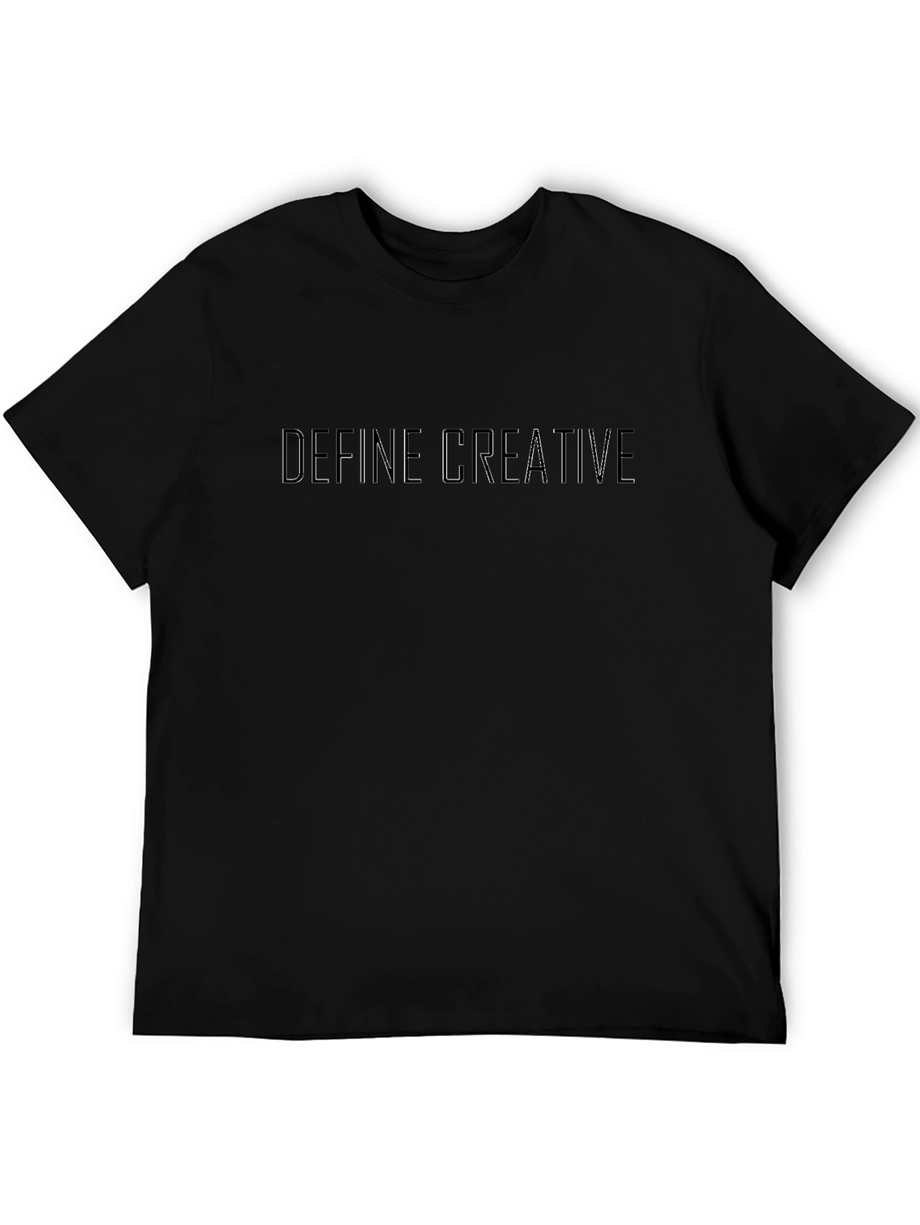 Define Creative Black T-Shirt