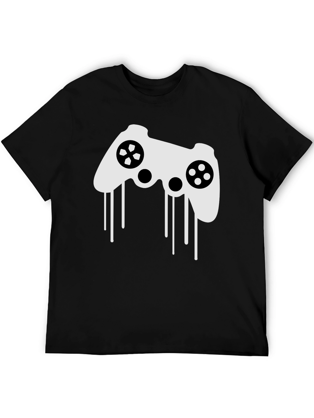 Gaming Controller Graphic Tee - Black