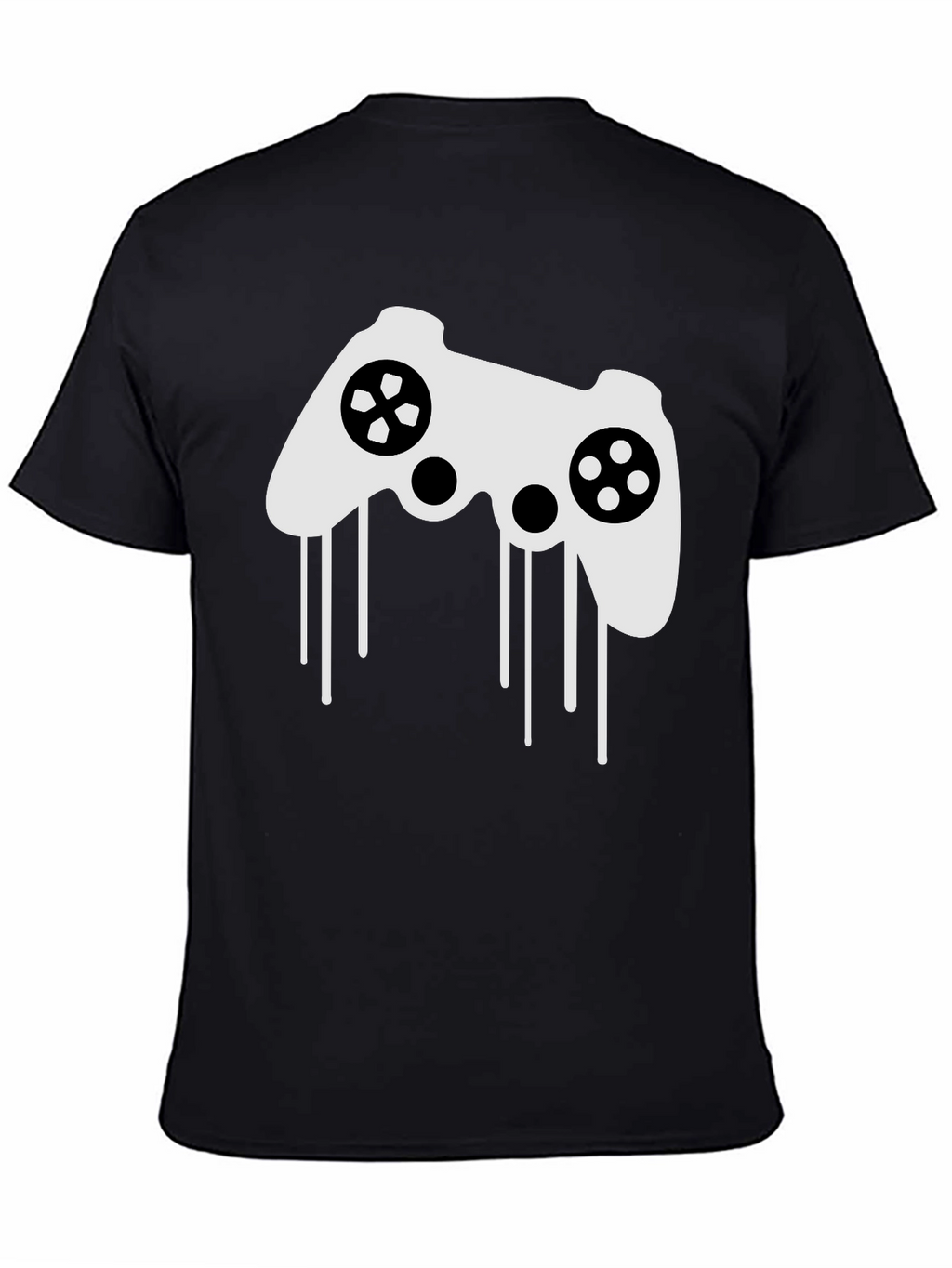 Gaming Controller Graphic Tee - Black