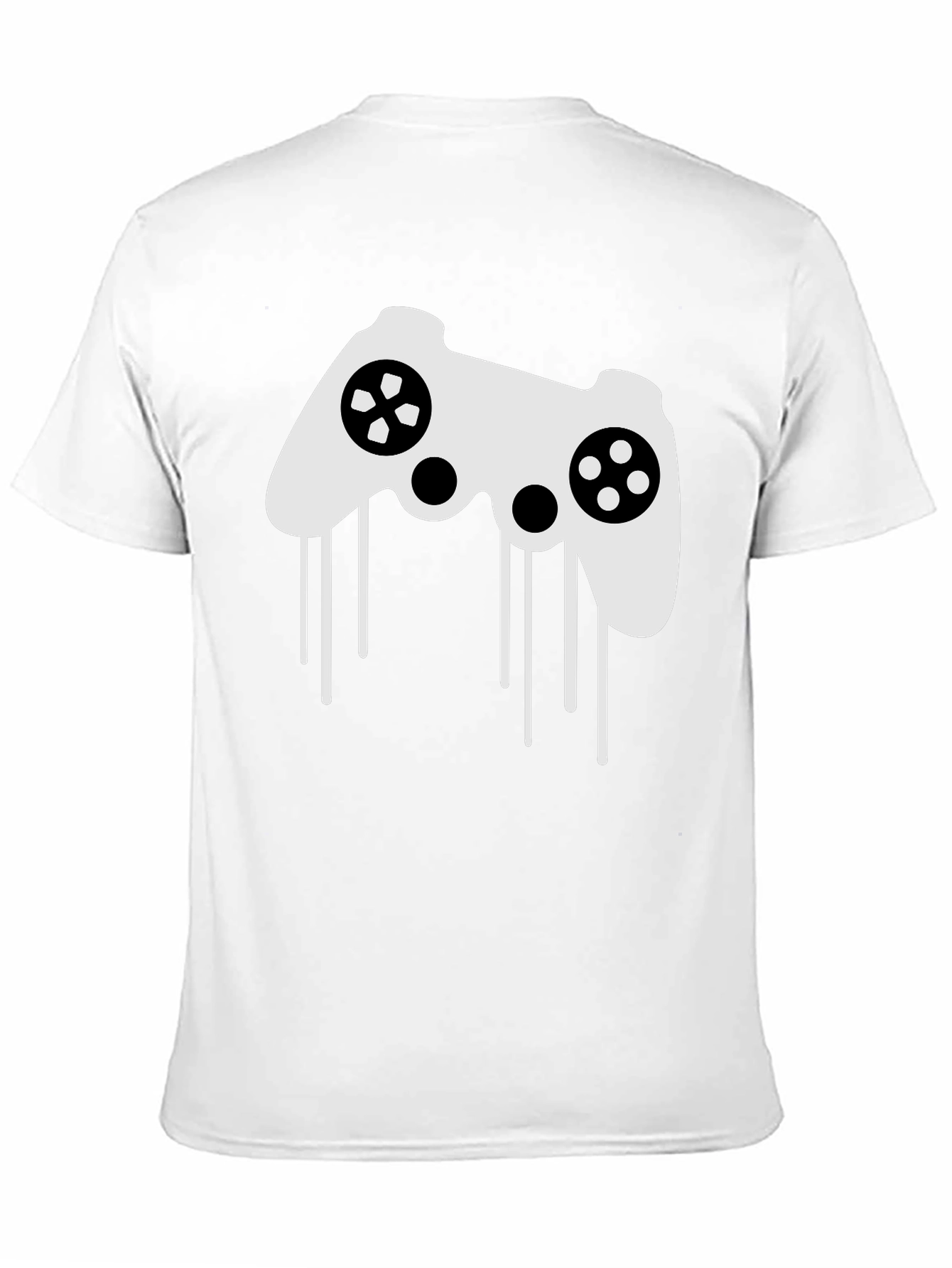 Gaming Controller Graphic Tee - Black