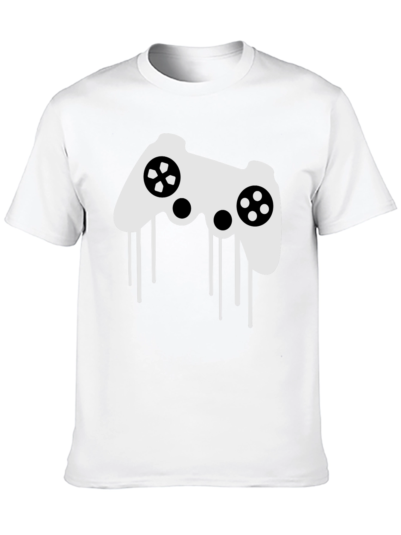 Gaming Controller Graphic Tee - Black