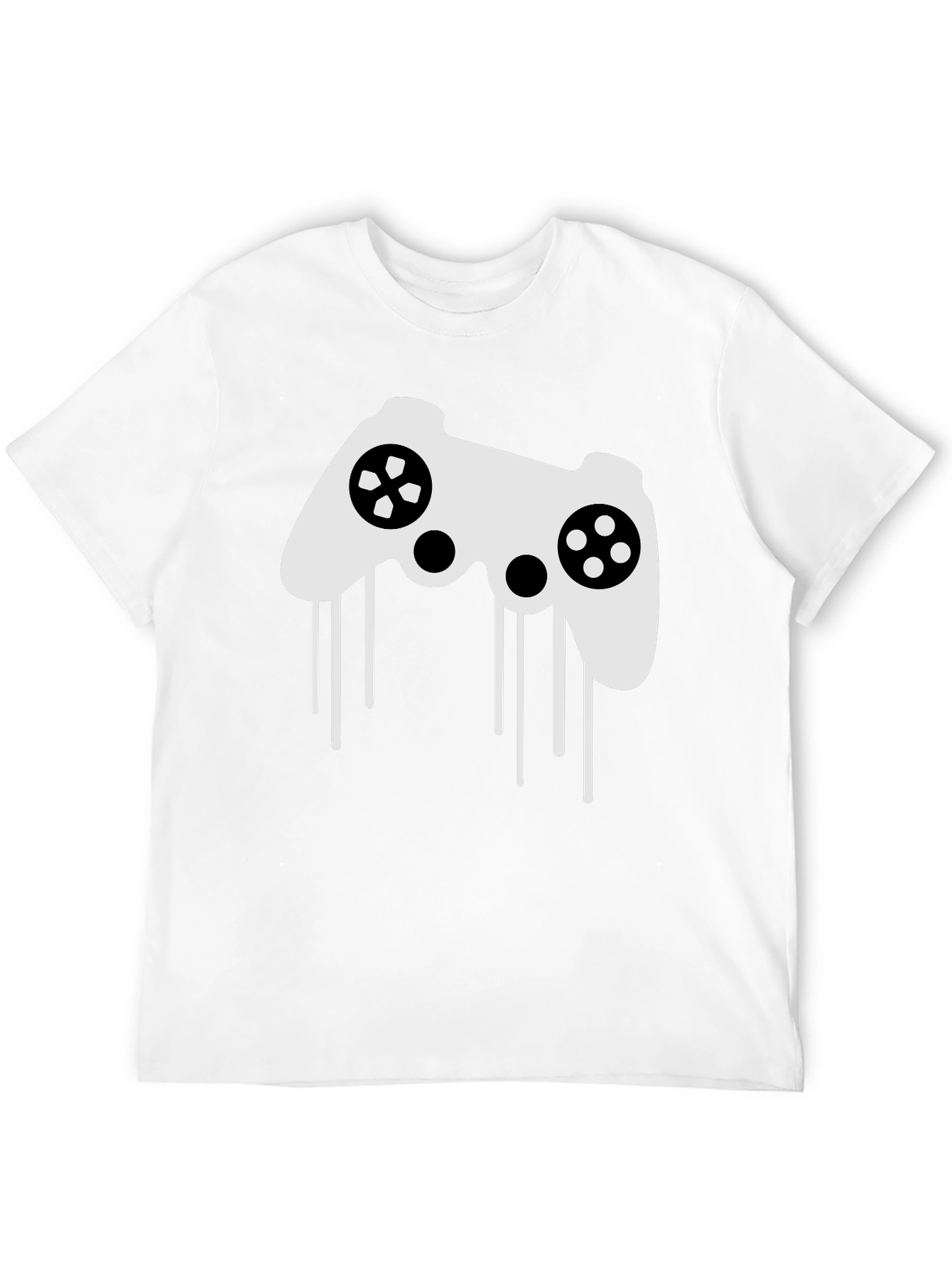 Gaming Controller Graphic Tee - Black