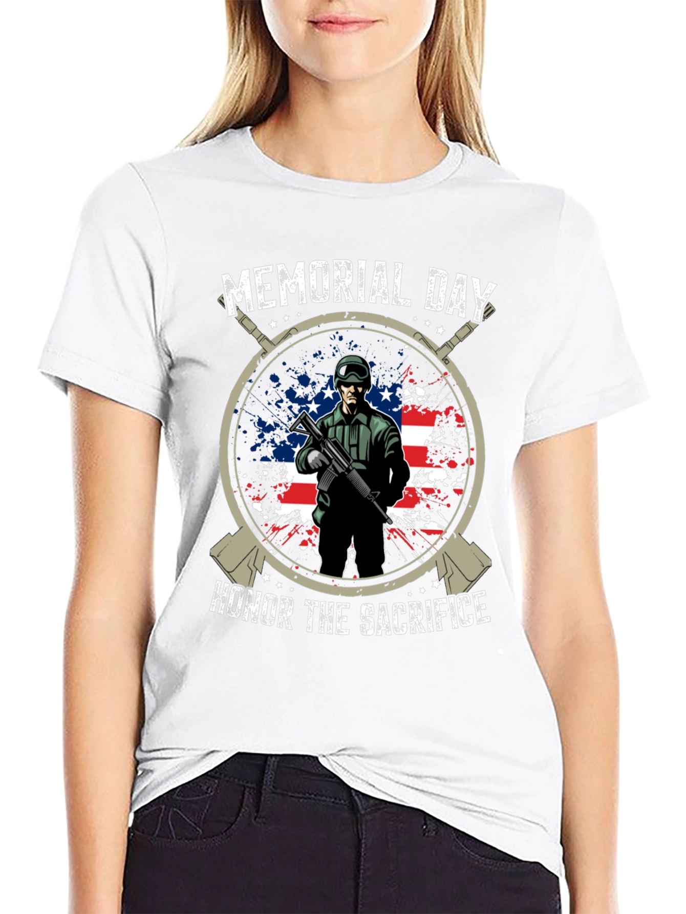 Memorial Day Honor the Sacrifice T-Shirt