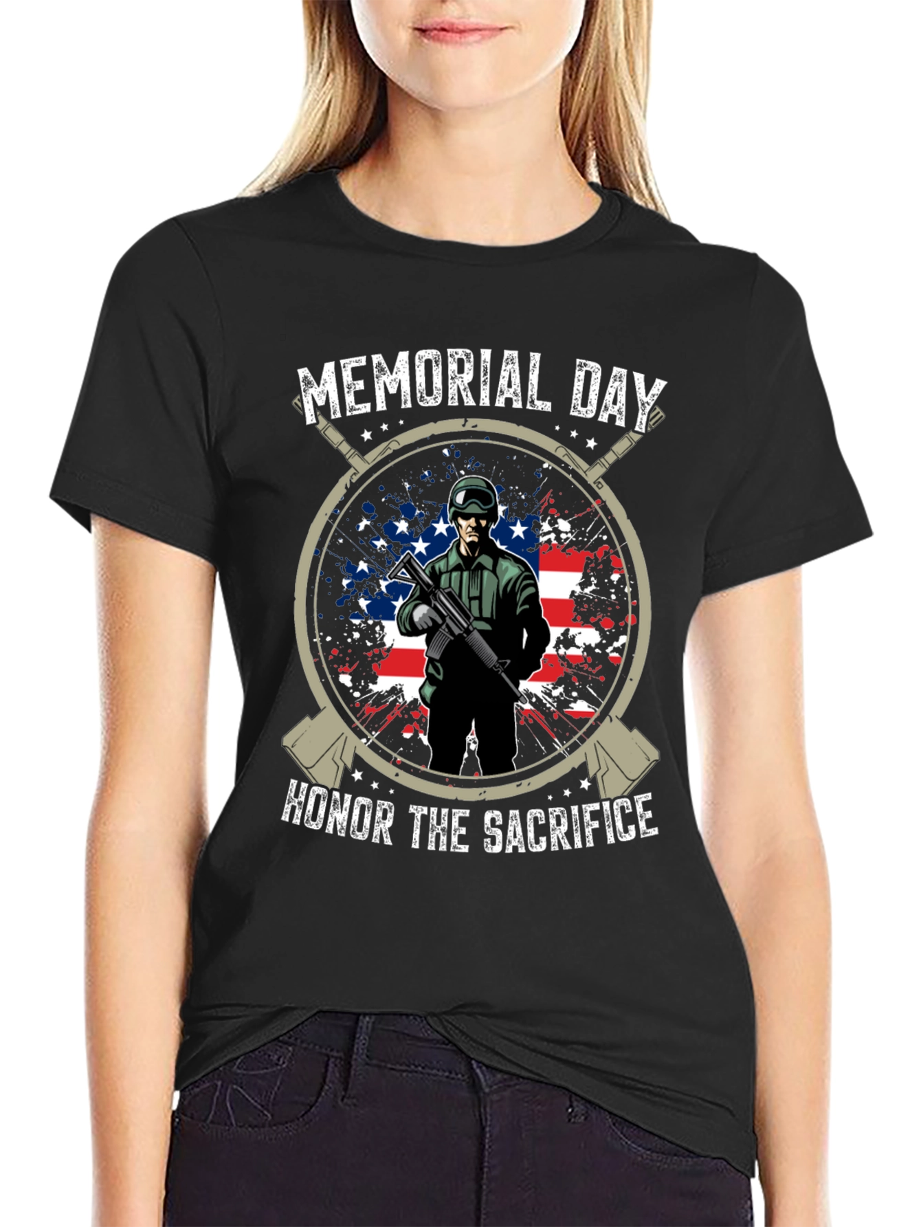 Memorial Day Honor the Sacrifice T-Shirt