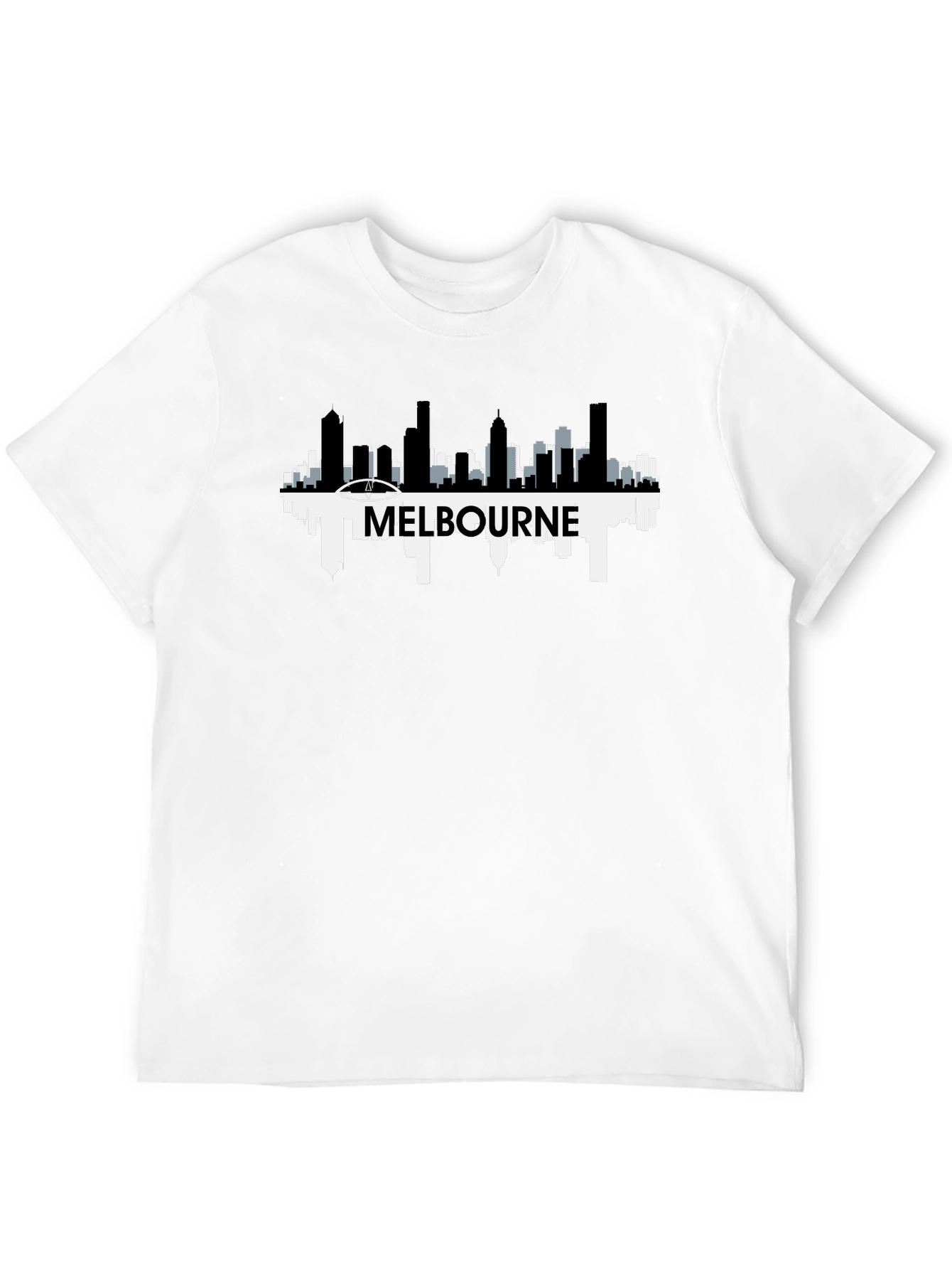 Melbourne Skyline T-Shirt - Graphic Tee