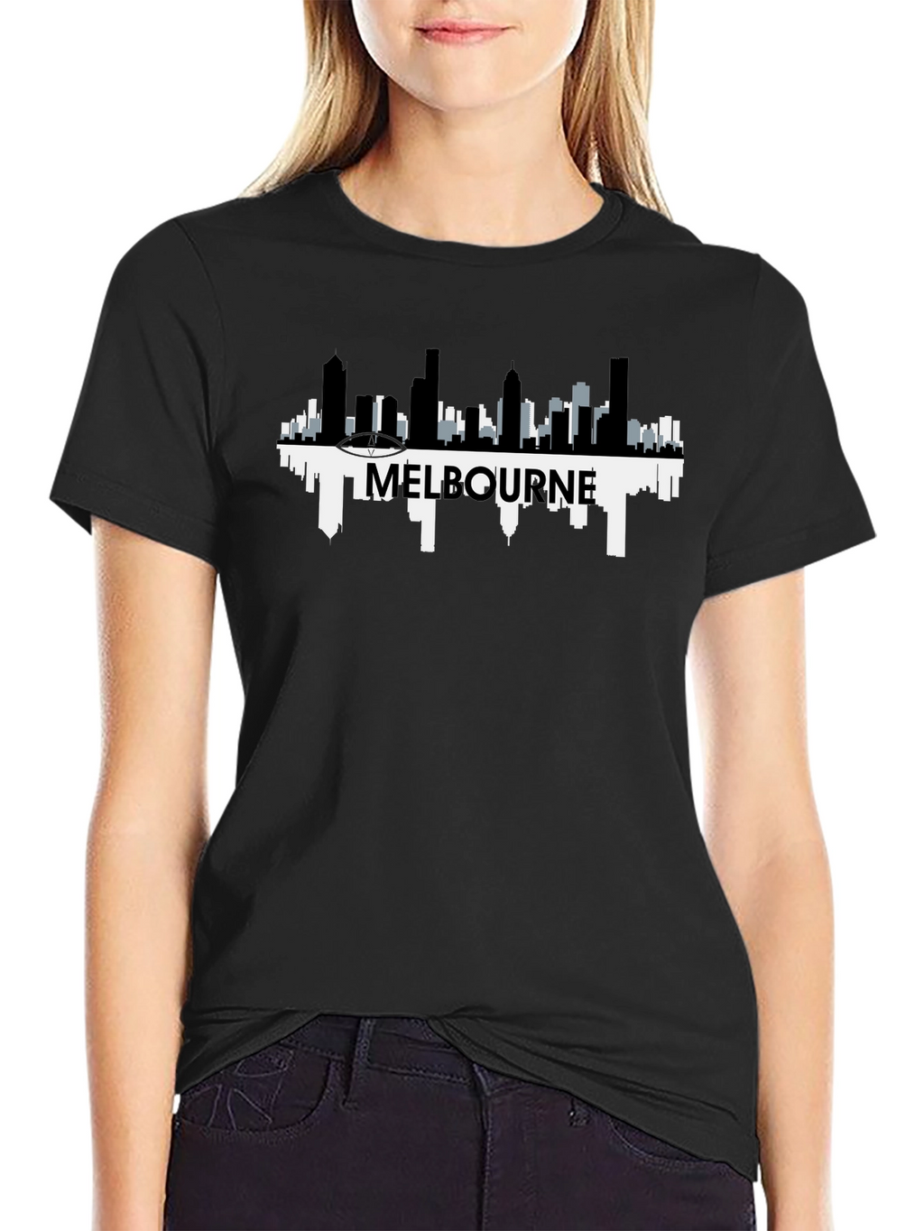 Melbourne Skyline T-Shirt - Graphic Tee